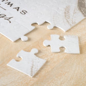 Schattigee kerstpuzzel legpuzzel (Zijkant)