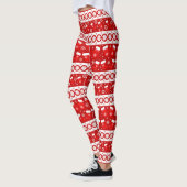 Schattigee kerstwanten & kousen lang leggings (Links)