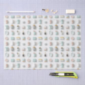 Schattigee keuken gadget iconen patroon tissuepapier (Craft)