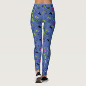 Schattigee kevers insecten kunst leggings (Achterkant)