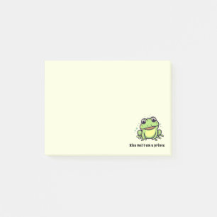 Schattigee kikker kus me post-it® notes