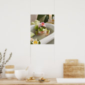 Schattigee kikker, leuke badkamer kunst, cadeau id poster (Keuken)