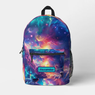 Schattigee Kinder astronaut Custom Bedrukte Rugzak