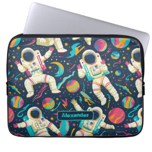 Schattigee Kinder astronaut Custom Laptop Sleeve