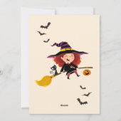 Schattigee kinder boo Spooktacular Halloween uitno Feestdagenkaart (Achterkant)