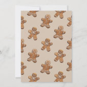 Schattigee Kinder Cookie Exchange Vakantie Kerstmi Kaart (Achterkant)