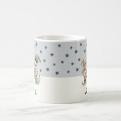 Schattigee Kinder Decorating Kerstboom Tekennaam Koffiemok (Center)