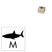 Schattigee Kinder haaien Rubberstempel (Gestempeld)