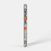 Schattigee Kinder Halloween Doodle Pattern Samsung Galaxy Hoesje (Rechterkant)