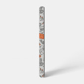 Schattigee Kinder Halloween Doodle Pattern Samsung Galaxy Hoesje (Linkerkant)