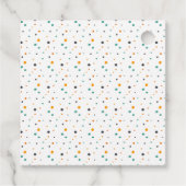 Schattigee Kinder Halloween Verjaardagsfeestje Dan Bedankjes Labels (Achterkant)