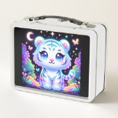 Schattigee Kinder holografische witte tijger | (Achterkant)