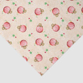 Schattigee Kinder Kerst Gingerbread Man Cookie Tissuepapier (Detail)