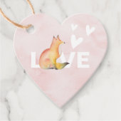 Schattigee Kinder Valentijnse Bedankjes Labels (Voorkant)