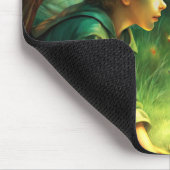 Schattigee kinderen in het bos muismat (Hoek)