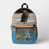 Schattigee Kingfishers rugzak (Voorkant)