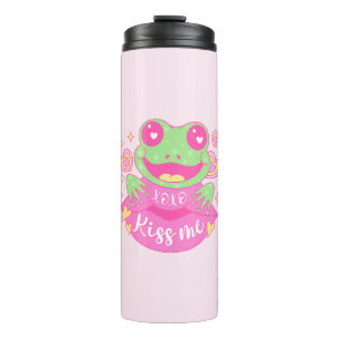 Schattigee Kiss Me Frog - Xoxo Thermosbeker