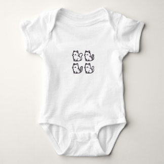 Schattigee kitten baby outfit romper