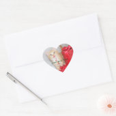 Schattigee kitten Kerst stickers (Envelop)