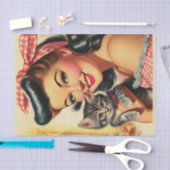 Schattigee Kitten  Pin Up Tissuepapier (Craft)