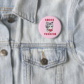 Schattigee kitten - Smash Fascism Ronde Button 5,7 Cm (In situ)