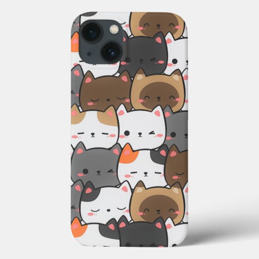 Schattigee Kitten Telefoonhoes Case-Mate iPhone Case (Achterkant)