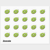 Schattigee Kiwi Fruit Sticker - Fris en Fun! (Vel)
