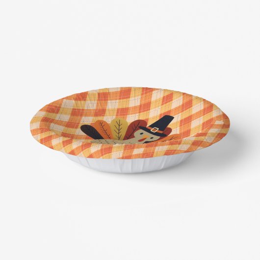 Schattigee, klassieke / Thanksgiving Turkije Papieren Kommen (Gebogen)