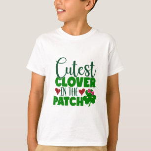 Schattigee klaver in de patch - St. Patrick's Day T-shirt
