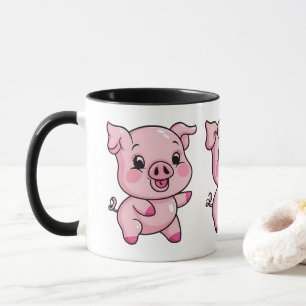 Schattigee kleine baby varken mok