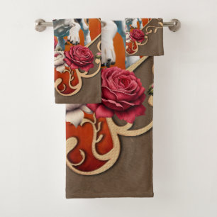 Schattigee kleine Beagle. Bad Handdoek