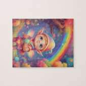 Schattigee kleine elf legpuzzel (Horizontaal)