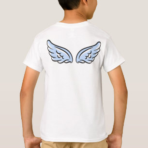 Schattigee kleine engelenvleugels t-shirt