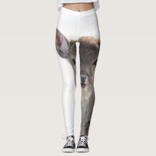 Schattigee kleine Fawn 2 #animal #art Leggings