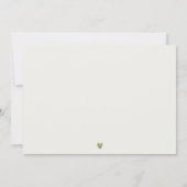 Schattigee kleine feestvogels elke leeftijd kinder notitiekaartje (Achterkant)