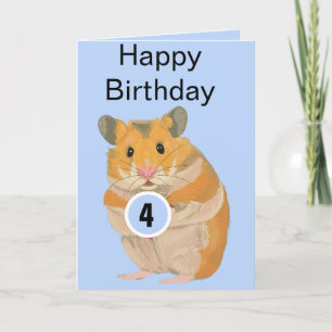 Schattigee kleine Hamster Boys Age Kaart