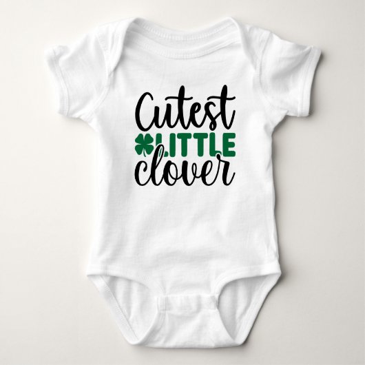 Schattigee kleine klaver charm-60277 romper (Voorkant)