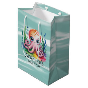 Schattigee kleine octopus onder het Zee Medium Cadeauzakje