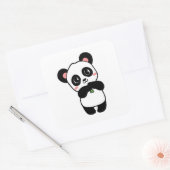 Schattigee kleine panda Sticker (Envelop)