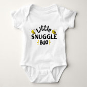 Schattigee Kleine Snuggle Bug Bumble Bee Romper (Voorkant)