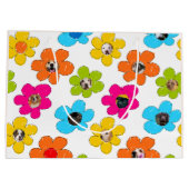 Schattigee kleurrijke bloem Hond Mama Leuke Fotoco Groot Cadeauzakje (Achterkant)