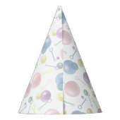 Schattigee Kleurrijke Bubble Kids Verjaardagsfeest Feesthoedjes (Achterkant)