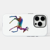 Schattigee Kleurrijke Giraffe Case-Mate iPhone Case (Achterkant (horizontaal))