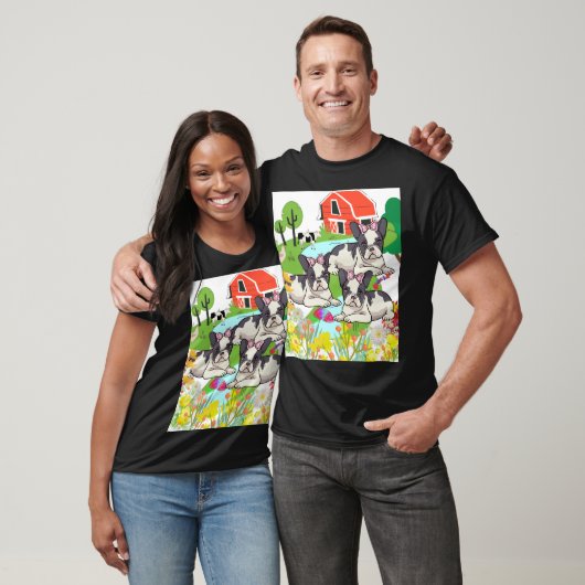 Schattigee kleurrijke leuke Kinder jongens terug n T-shirt (Unisex)