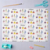 Schattigee Kleurrijke Monsters Grappige Kids Verja Tissuepapier (Craft)