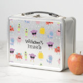 Schattigee Kleurrijke Monsters Grappige Kinder Sch (In situ)