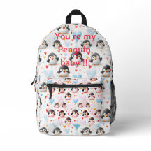 Schattigee & Kleurrijke Pinguïn Liefde