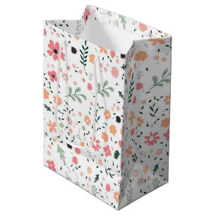 Schattigee Kleurrijke Roze Girly Party Celebration Medium Cadeauzakje