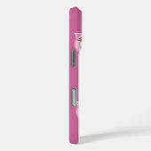 Schattigee Kleurrijke Roze Uilen Verander Paarse n Case-Mate iPhone Case (Achterkant / Rechts)