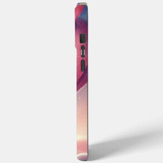 Schattigee kleurrijke Valentijns Hartballon Case-Mate iPhone Case (Achterkant / Links)